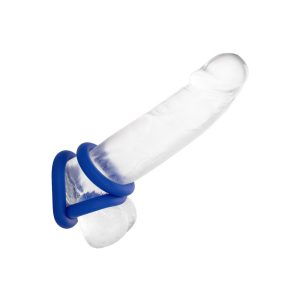 Admiral Universal Cock Ring Set Blue BondageBox UK