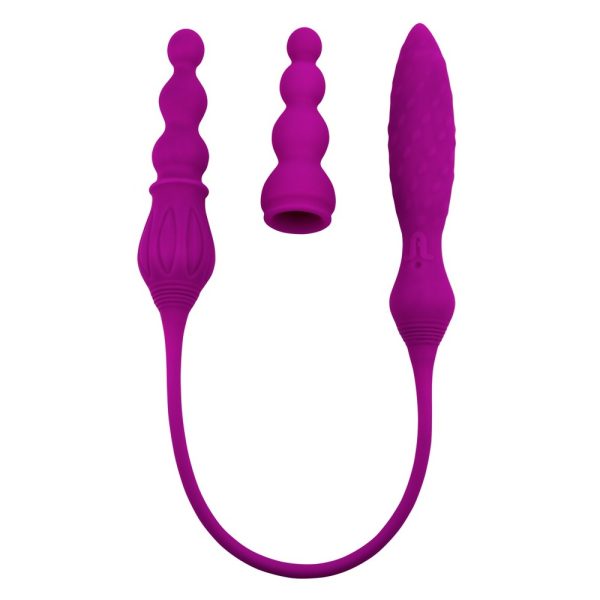 Adrien Lastic Remote Controlled 2X Double Ended Vibrator BondageBox UK