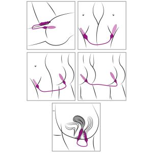 Adrien Lastic Remote Controlled 2X Double Ended Vibrator BondageBox UK