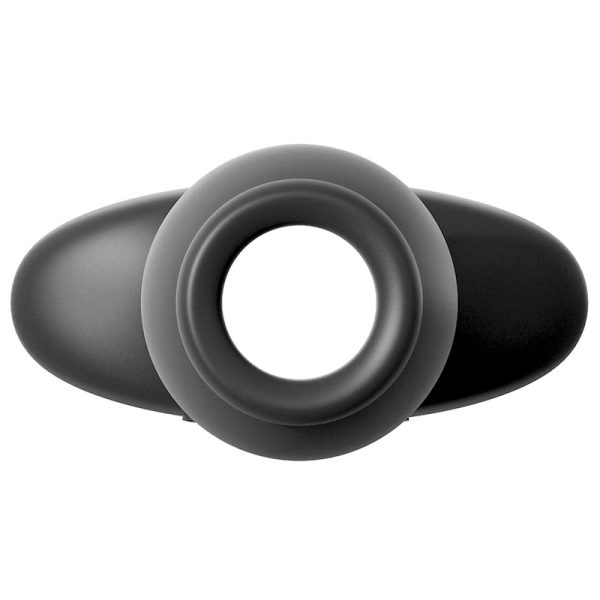 Anal Fantasy Open Wide Black Tunnel Plug BondageBox UK