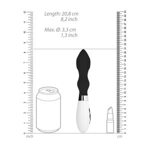 Astraea Rechargeable Vibrator Black BondageBox UK