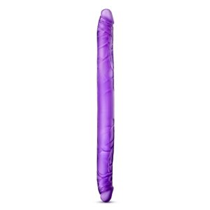 B Yours 16 Inch Purple Double Dildo BondageBox UK