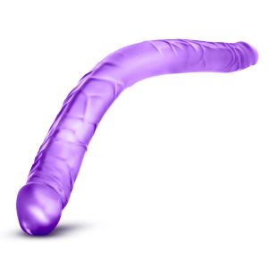 B Yours 16 Inch Purple Double Dildo BondageBox UK