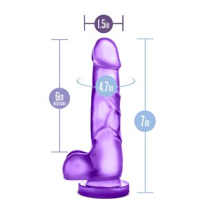 B Yours Sweet N Hard Purple Dildo BondageBox UK