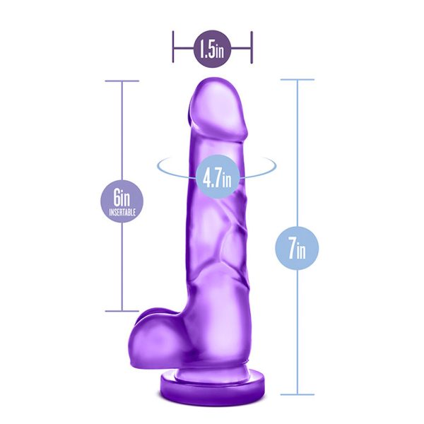 B Yours Sweet N Hard Purple Dildo BondageBox UK