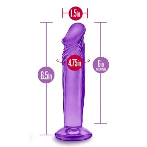 B Yours Sweet N Small 6 Inch Purple Dildo BondageBox UK