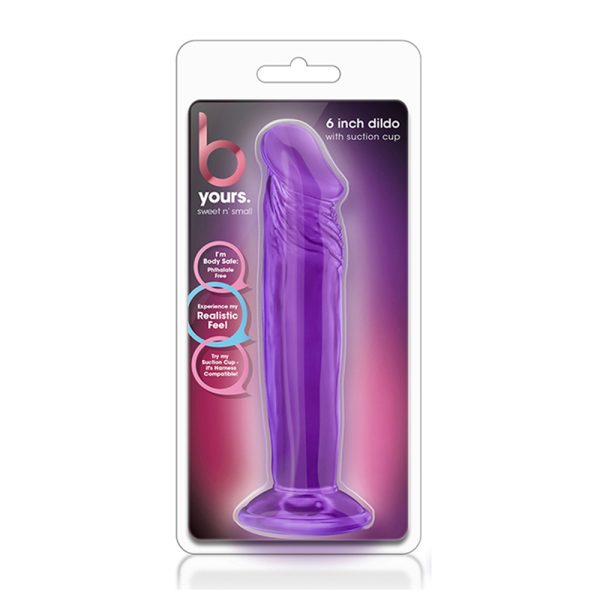 B Yours Sweet N Small 6 Inch Purple Dildo BondageBox UK