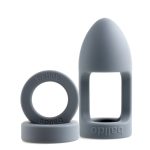 Balldo The Worlds First Ball Dildo Steel Grey BondageBox UK