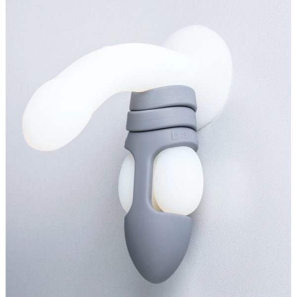 Balldo The Worlds First Ball Dildo Steel Grey BondageBox UK