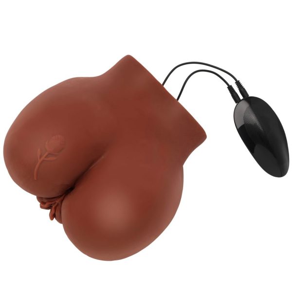 Bangers Big Ass Banger Black Vibrating Masturbator BondageBox UK