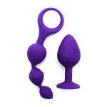 Barcelona Purple Anal Pleasure Play Set BondageBox UK