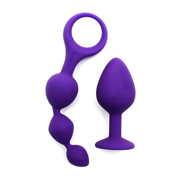 Barcelona Purple Anal Pleasure Play Set BondageBox UK