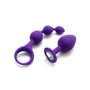 Barcelona Purple Anal Pleasure Play Set BondageBox UK