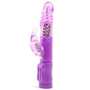 Basic Purple Multispeed Rabbit Vibrator BondageBox UK