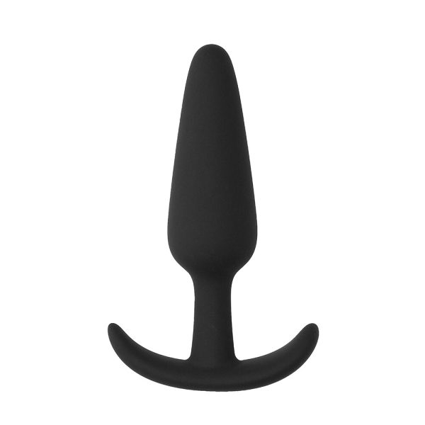 Beginners Size Slim Butt Plug Black BondageBox UK