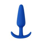 Beginners Size Slim Butt Plug Blue BondageBox UK