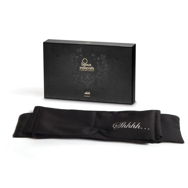 Bijoux Indiscrets Shhh Satin Luxury Blindfold BondageBox UK