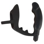 Black Velvets Cock Ring And Vibrating Anal Plug BondageBox UK