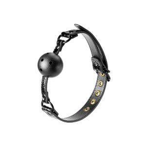 Blaze Luxury Fetish Ball Gag Black BondageBox UK