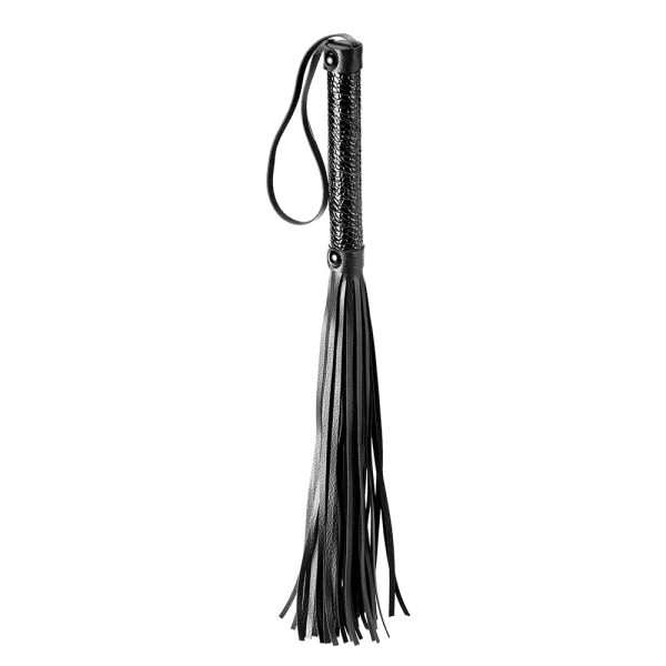 Blaze Luxury Fetish Whip Black BondageBox UK
