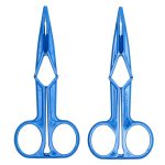 Blue Scissor Nipple Clamps BondageBox UK