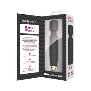 Bodywand Luxe Mini Wand Black BondageBox UK
