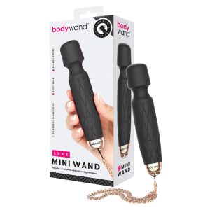 Bodywand Luxe Mini Wand Black BondageBox UK