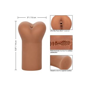 Boundless Anus Masturbator Flesh Brown BondageBox UK