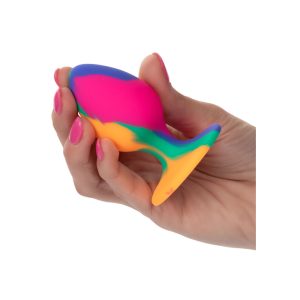 Cheeky Medium Tie Dye Butt Plug BondageBox UK