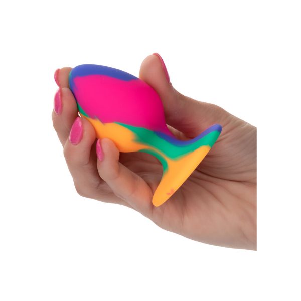 Cheeky Medium Tie Dye Butt Plug BondageBox UK