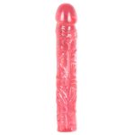 Classic 10 Inch Pink Jelly Dong BondageBox UK