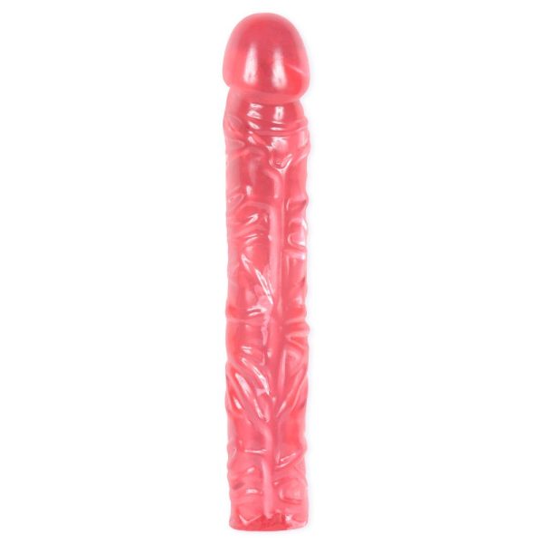 Classic_10_Inch_Pink_Jelly_Dong_BondageBox_x2 Classic 10 Inch Pink Jelly Dong BondageBox UK