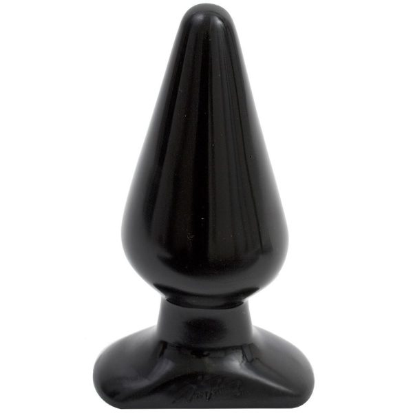 Classic_Smooth_Butt_Plug_Large_Black_BondageBox_x2 Classic Smooth Butt Plug Large Black BondageBox UK