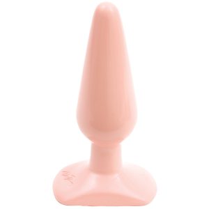 Classic Smooth Butt Plug Medium Flesh Pink BondageBox UK