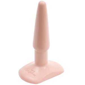 Classic Smooth Butt Plug Small Flesh Pink BondageBox UK