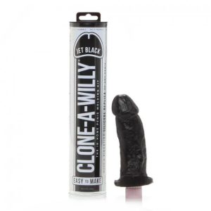 Clone A Willy Jet Black Vibrator BondageBox UK