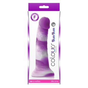 Colours Yum Yum 6 Inch Dildo Purple BondageBox UK