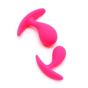 Copenhagen Pink Duo Anal Plug Set BondageBox UK