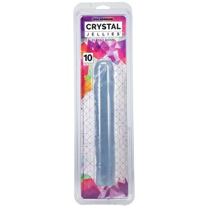 Crystal Jellies 10 Inch Dong Clear BondageBox UK