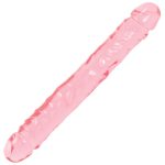 Crystal Jellies 12 Inch Double Dong Pink BondageBox UK