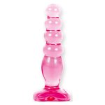 Crystal Jellies Anal Delight Butt Plug Pink BondageBox UK