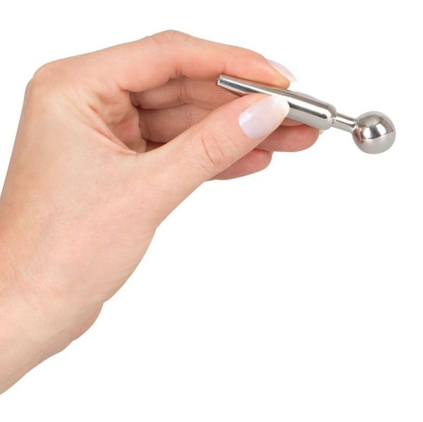 Cum Through Play Stainless Steel Penis Plug BondageBox UK