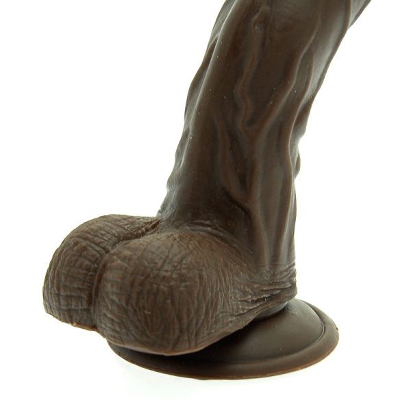 Curved Passion 7.5 Inch Dong Brown BondageBox UK