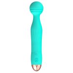 Cuties Silk Touch Rechargeable Mini Vibrator Green BondageBox UK