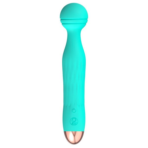 Cuties Silk Touch Rechargeable Mini Vibrator Green BondageBox UK
