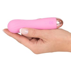Cuties Silk Touch Rechargeable Mini Vibrator Pink BondageBox UK