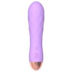Cuties Silk Touch Rechargeable Mini Vibrator Purple BondageBox UK