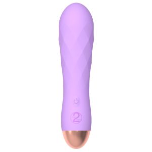 Cuties Silk Touch Rechargeable Mini Vibrator Purple BondageBox UK