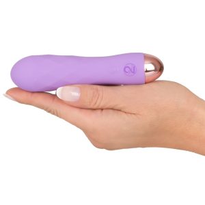 Cuties Silk Touch Rechargeable Mini Vibrator Purple BondageBox UK