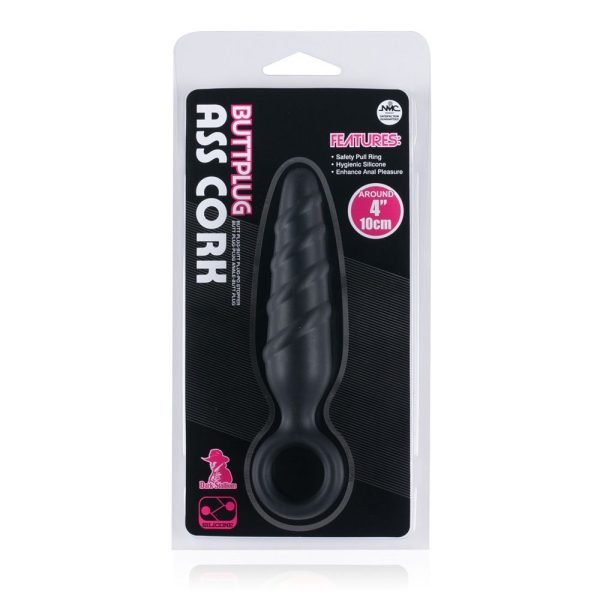 Dark Stallions Ass Cork 4 Inch Silicone Butt Plug BondageBox UK